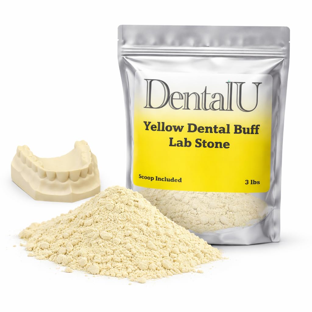 Dental Gypsum Buff Stone Dental Labs - All Purpose Type III - Scoop Incuded