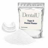 White Dental Plaster Type II Regular Set Dental Gypsum for Casting Used in Dental Labs