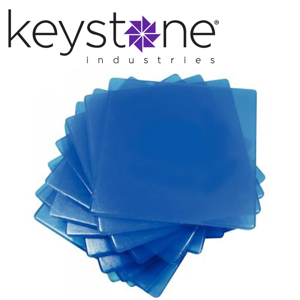 Keystone Proform Mouthguard Laminates Blue 0.160" - 12 Sheets per Box 5" x 5"