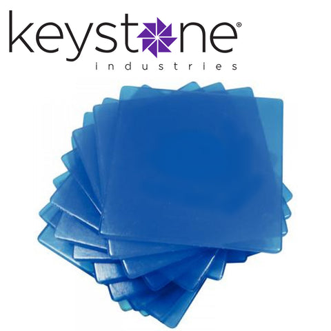 Keystone Proform Mouthguard Laminates Blue 0.160" - 12 Sheets per Box 5" x 5"