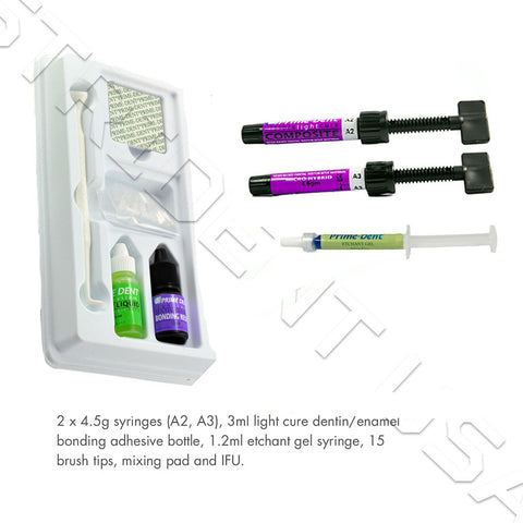 VLC Micro Hybrid Composite Kit A2 & A3 with Bonding & Etch