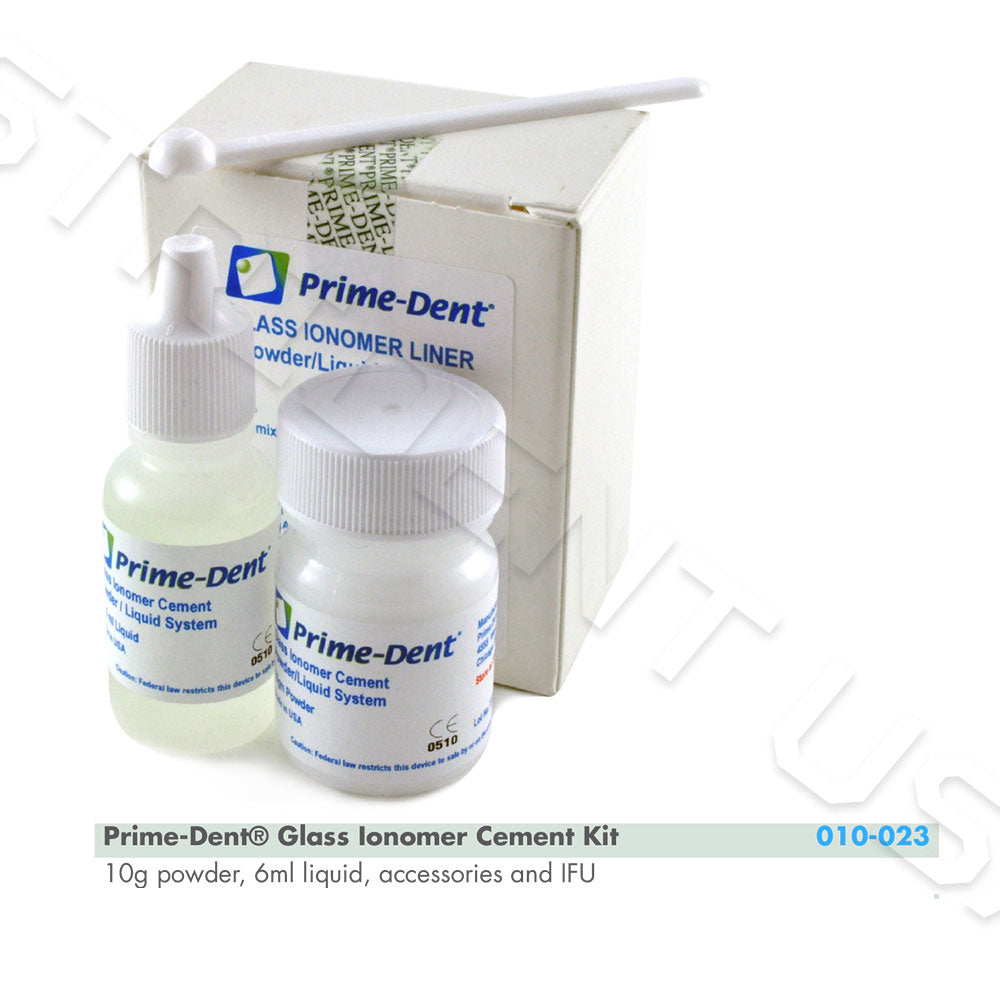 Permanent Glass Ionomer Dental Cement Kit Various Sizes and Refills