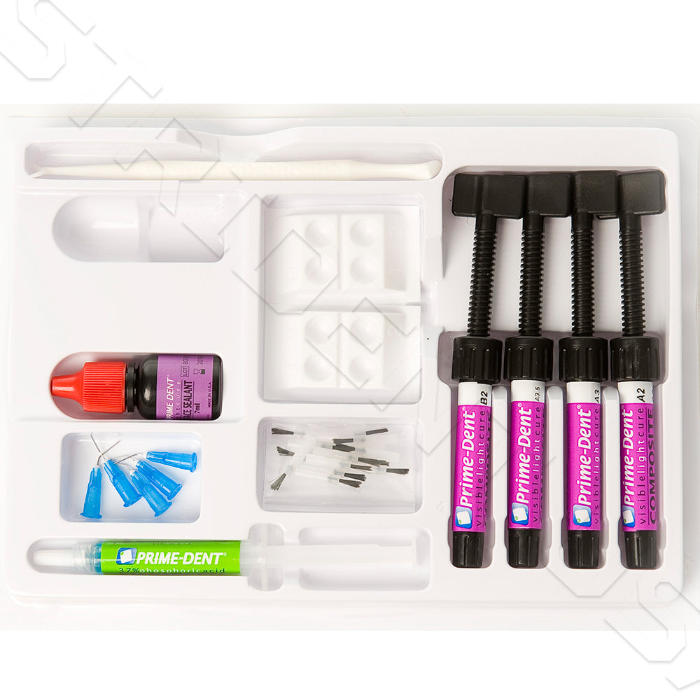 Prime Dent VLC Nano Hybrid Composite A1 – 4.5g Syringe, Light Cure, For Dentistry (001-601A1)