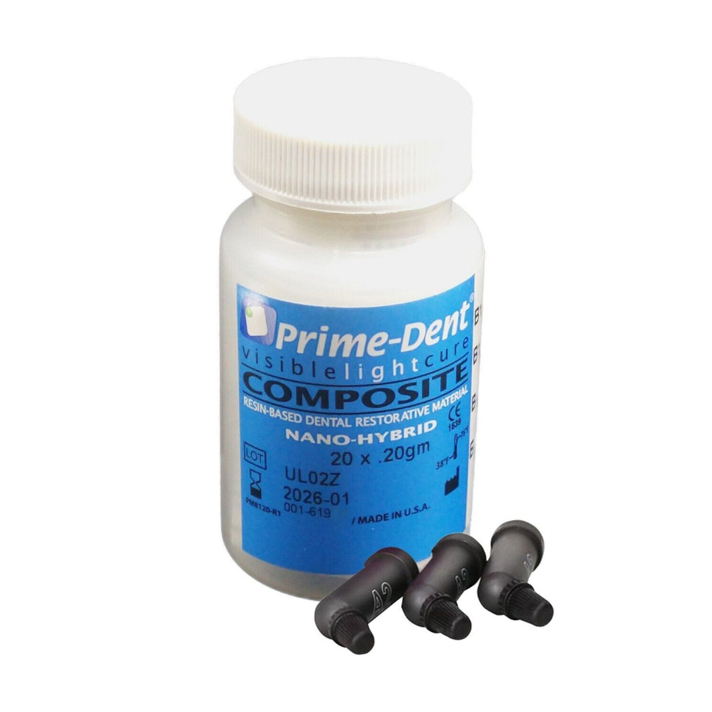 Prime Nano Composite Compules 20 x 0.20 g Compule Bleach White