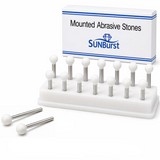 White Mounted Stones 12 pk FG - CN1, RD1, FL2, FL3A, CY1