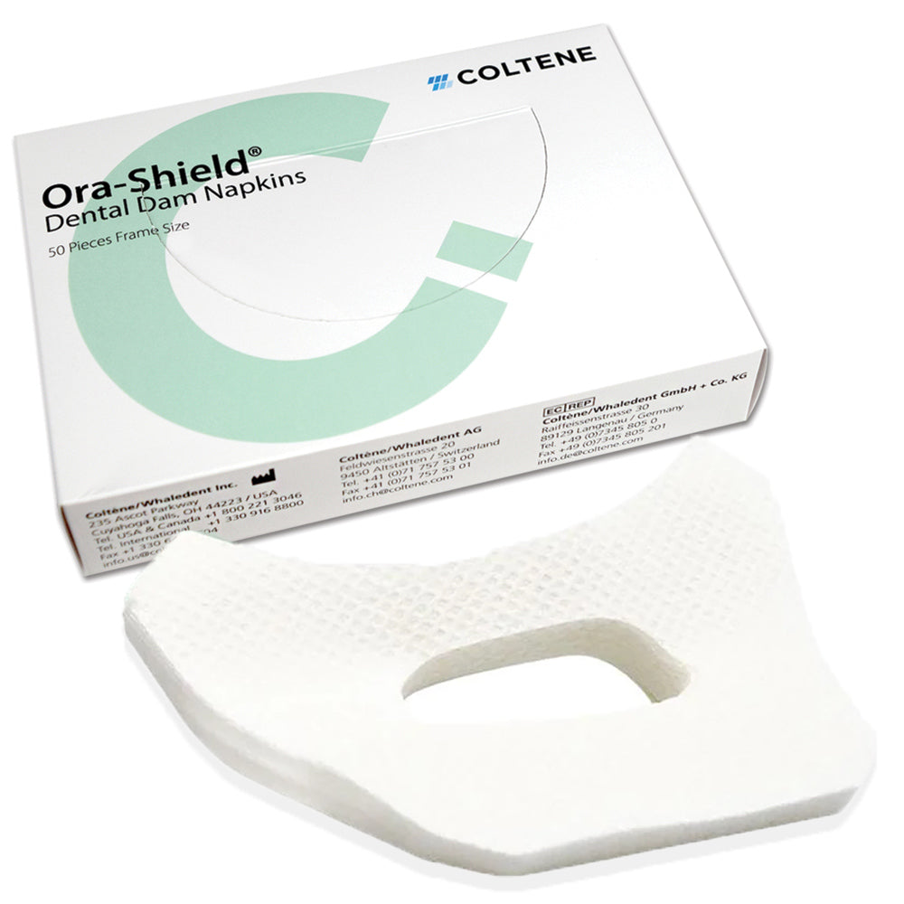 Coltene Ora-Shield Rubber Dam Napkins Frame Fits 5" & 6"