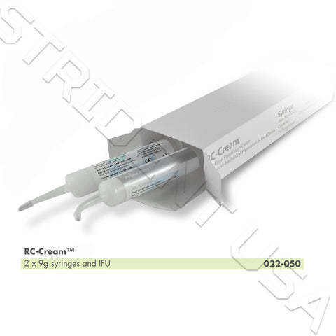 RC Cream Kit for Prep for Root Canal (2) - 9 Gram Syringes